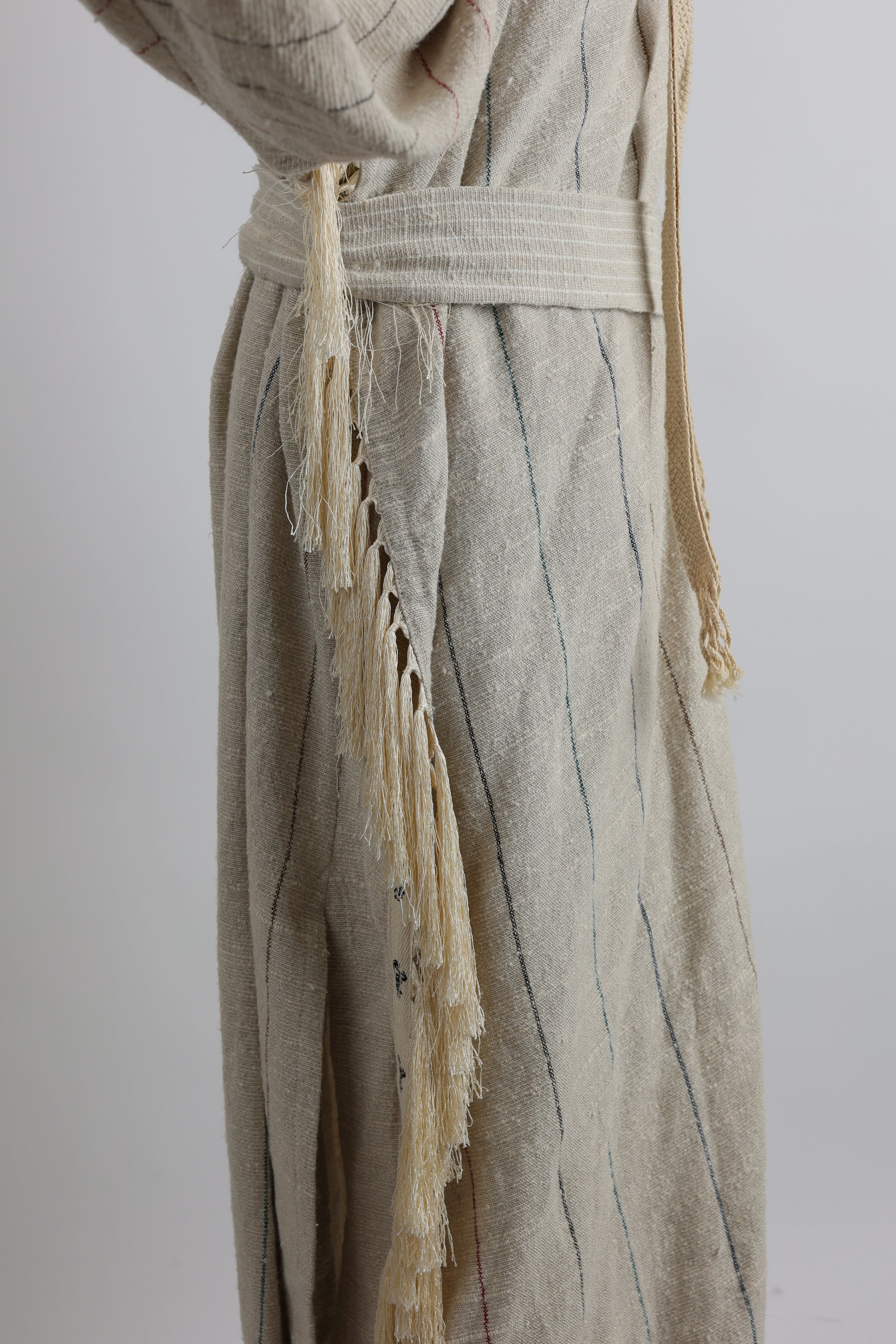 Linen Wrap Robe