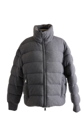 Cayeux Wool Quilted Down Puffer Jacket