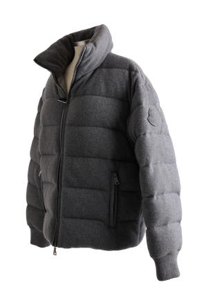 Cayeux Wool Quilted Down Puffer Jacket