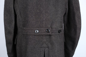 Wool Double Breasted Dress Coat