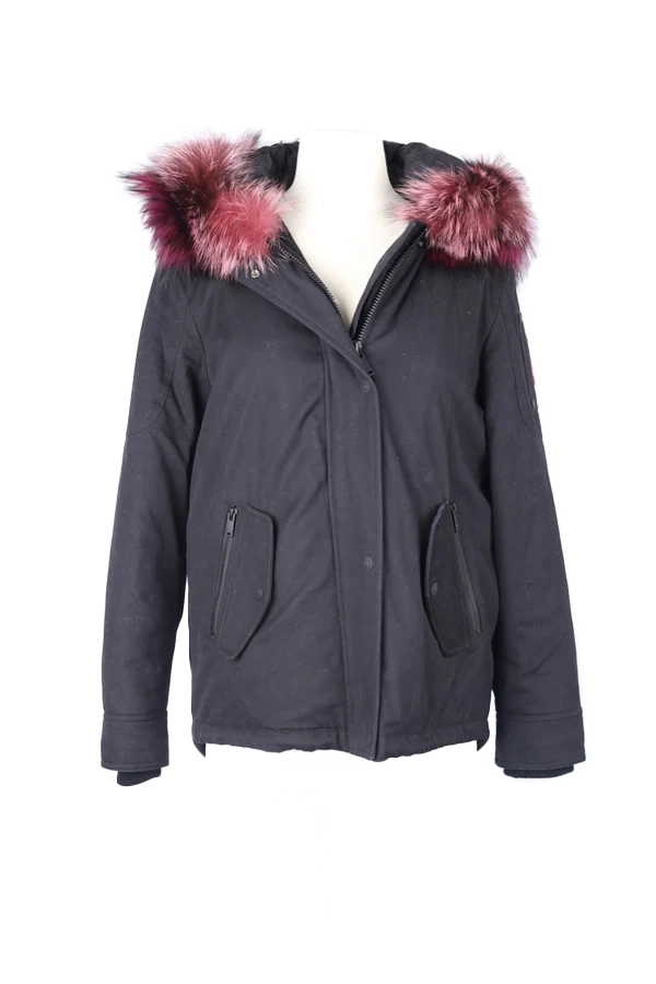 Down Filled Puffer Jacket W/ Fur Hood