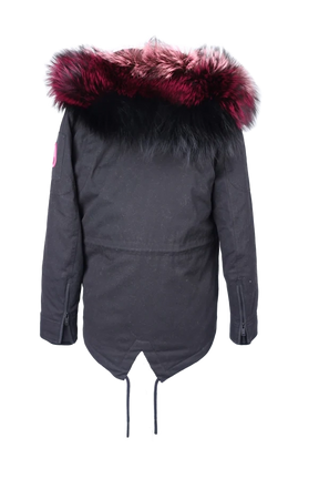 Down Filled Puffer Jacket W/ Fur Hood