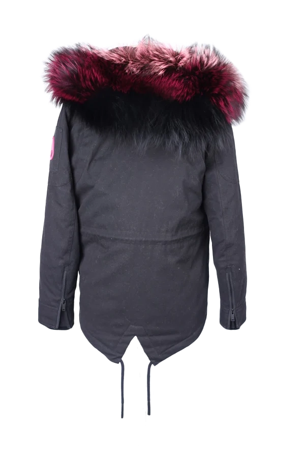 Down Filled Puffer Jacket W/ Fur Hood