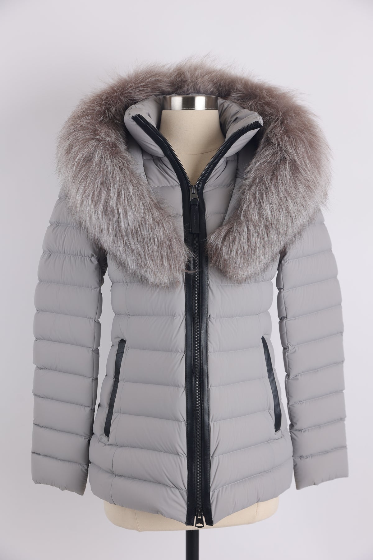 Adali Down Filled Fur Trim Puffer Jacket