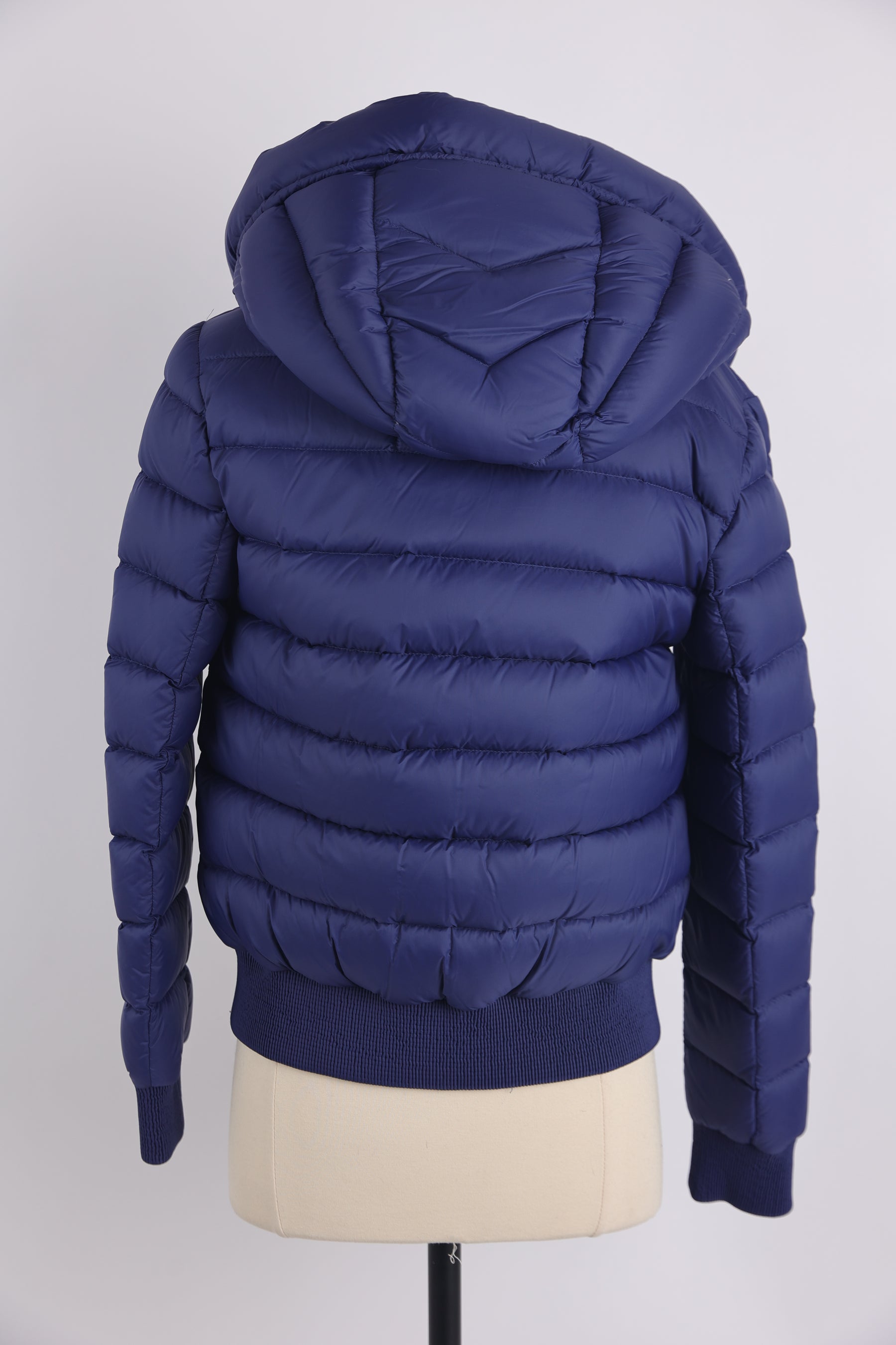 Quilted Down Puffer Bomber