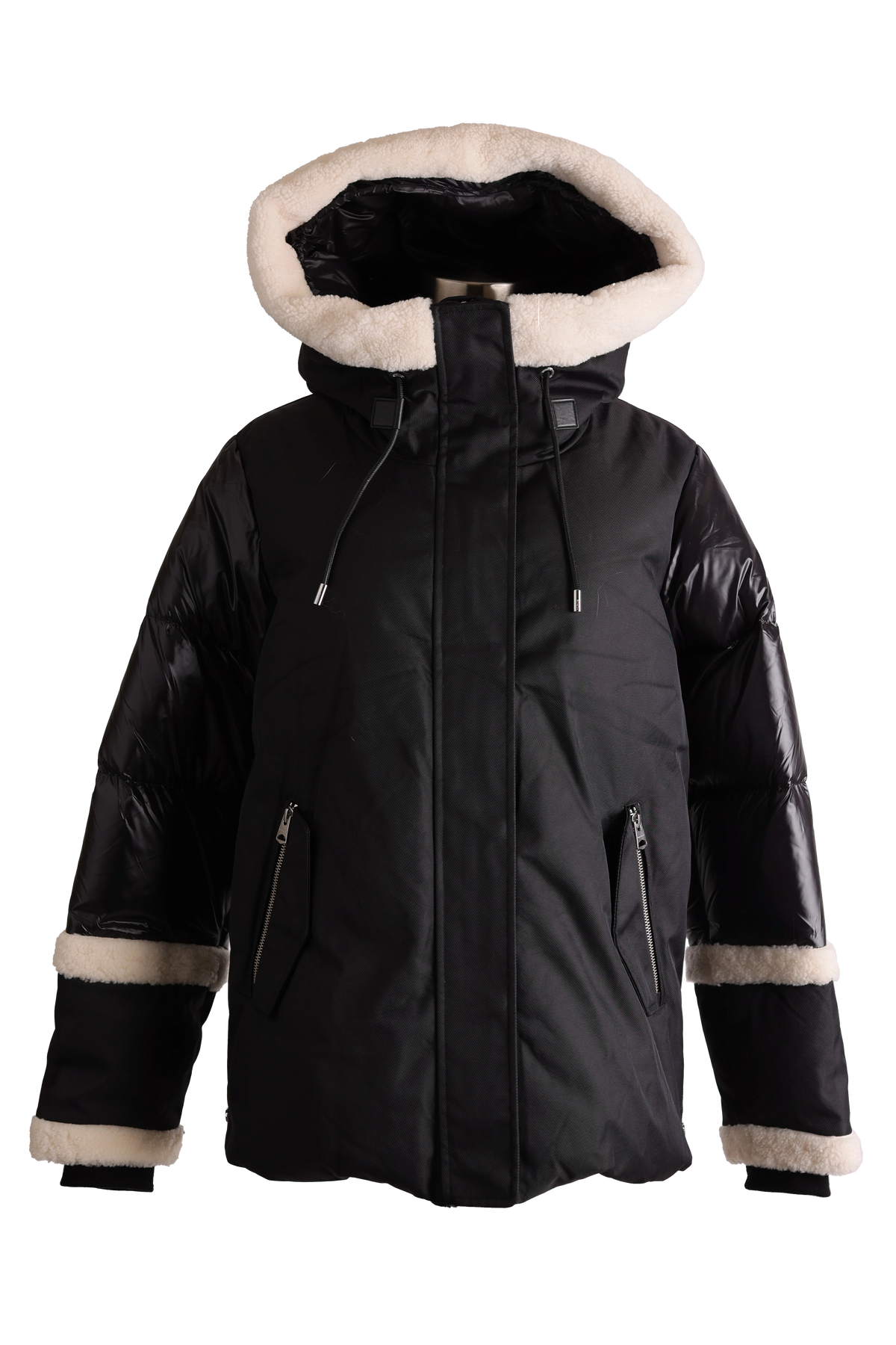 Cyrah Down Shealing Trim Parka