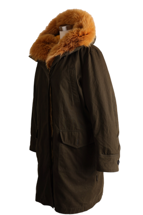 Hypolais Long Fur Trim Down Filled Parka