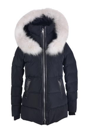 Down Fur Collar Puffer Jacket