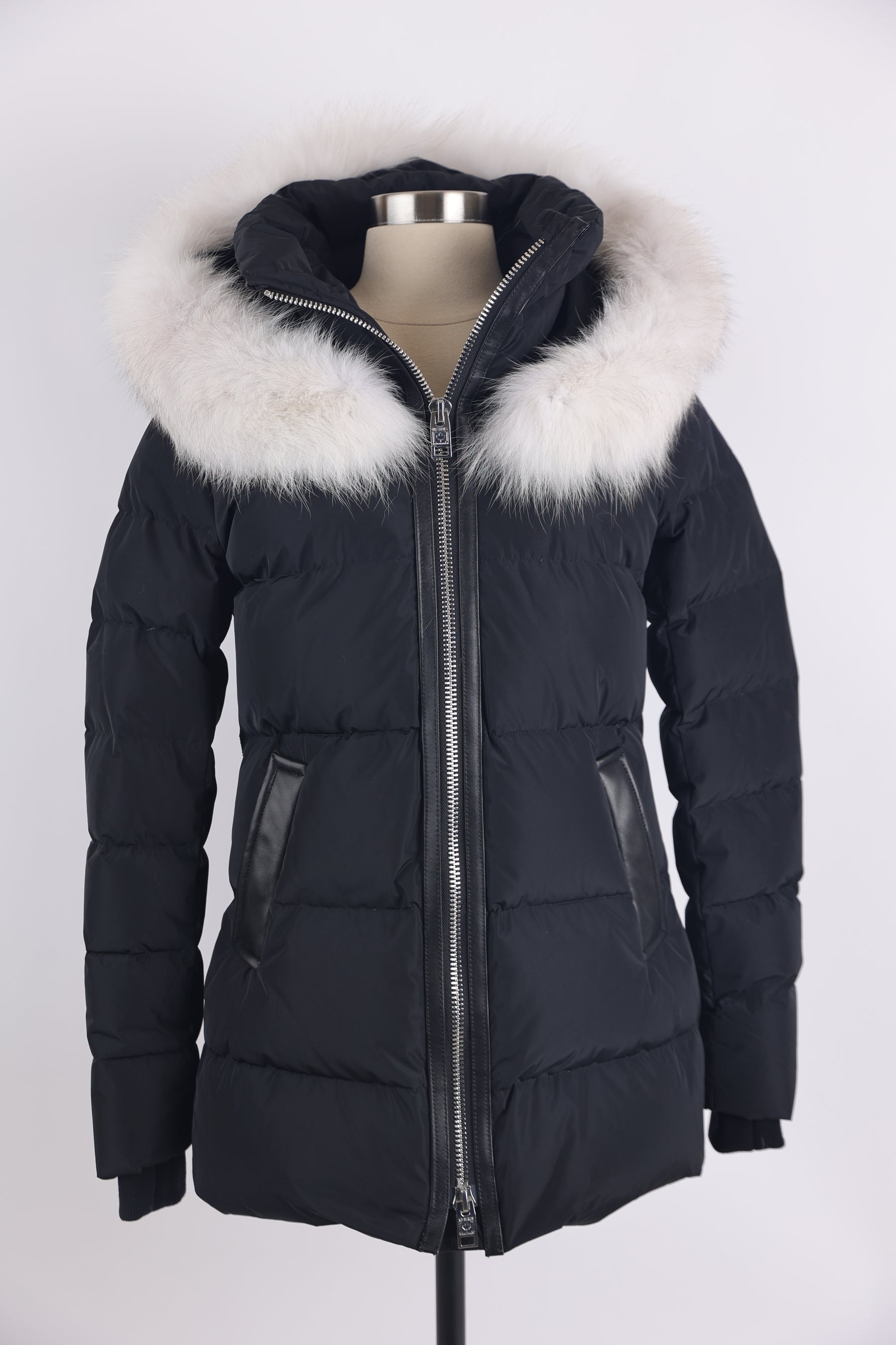 Down Fur Collar Puffer Jacket