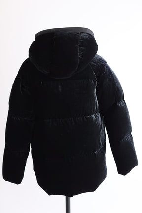 Butor Velour Quilted Down Puffer Jacket