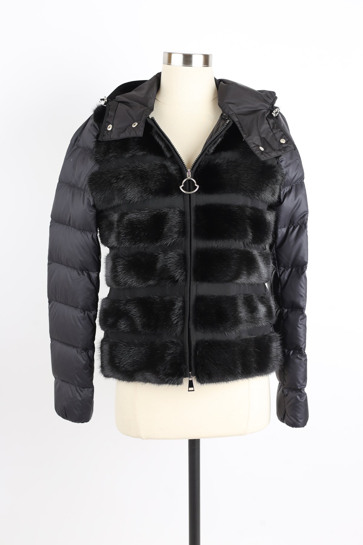 Riga Mink Front Down Jacket