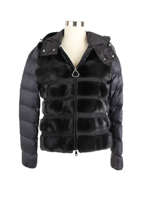 Riga Mink Front Down Jacket