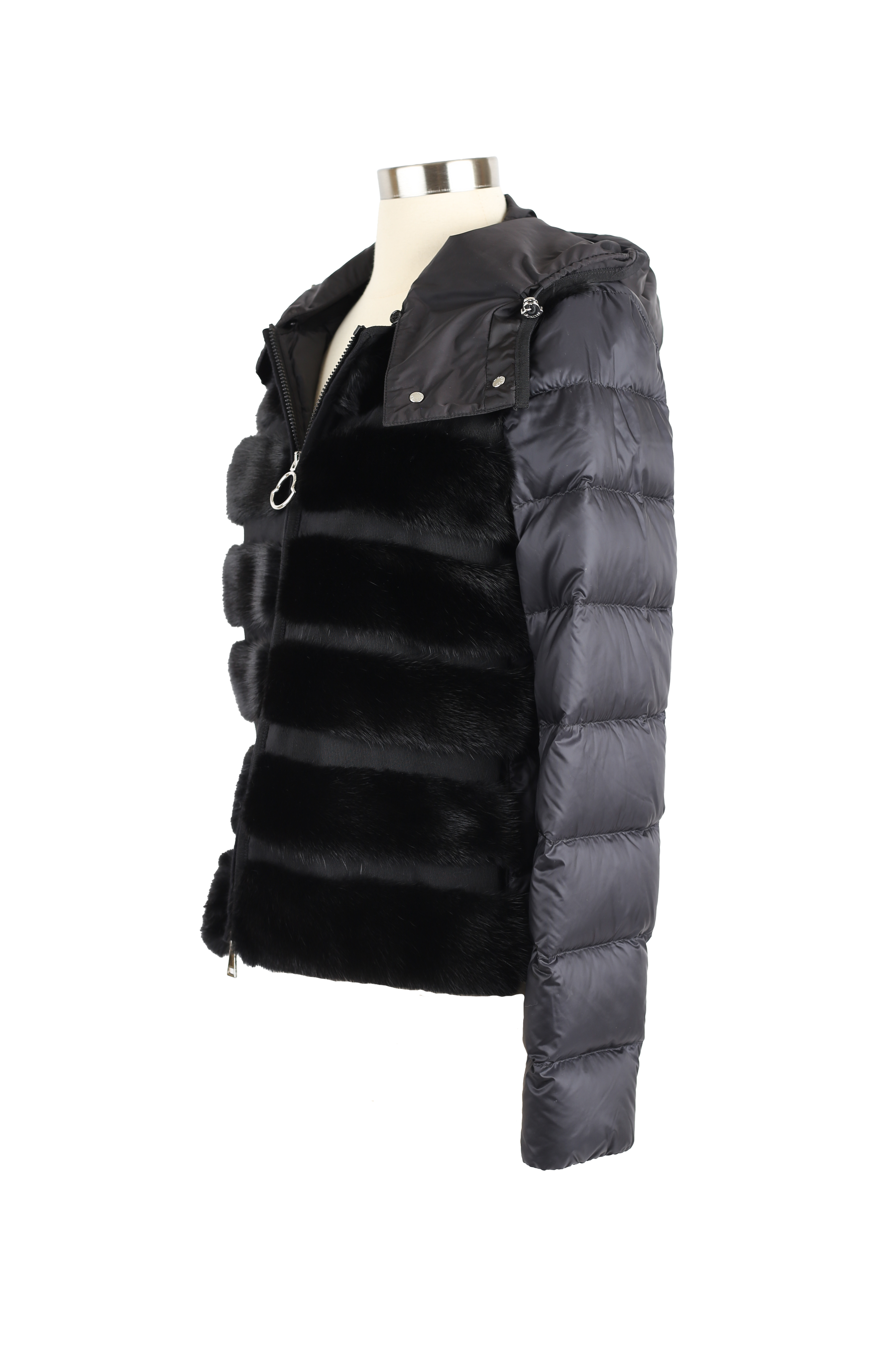 Riga Mink Front Down Jacket