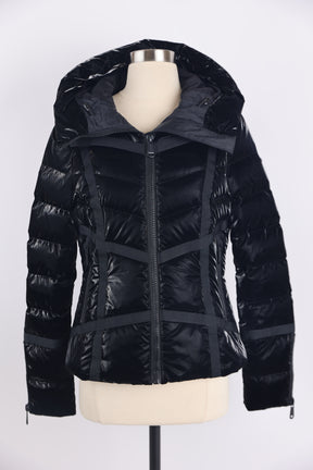 Shiny Quilted Down Ski Jacket