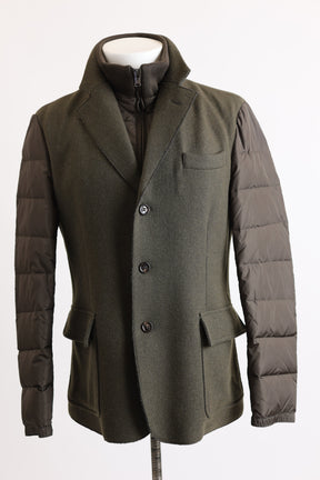 Wool Down Puffer Jacket