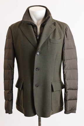 Wool Down Puffer Jacket