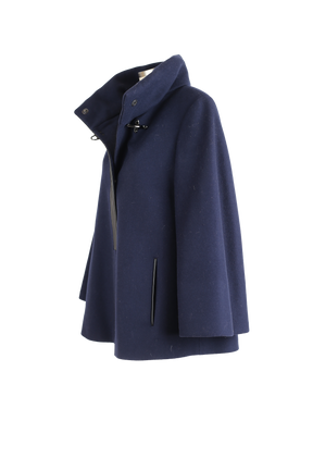 Wool 3/4 Sleeves Dress Coat Outfit