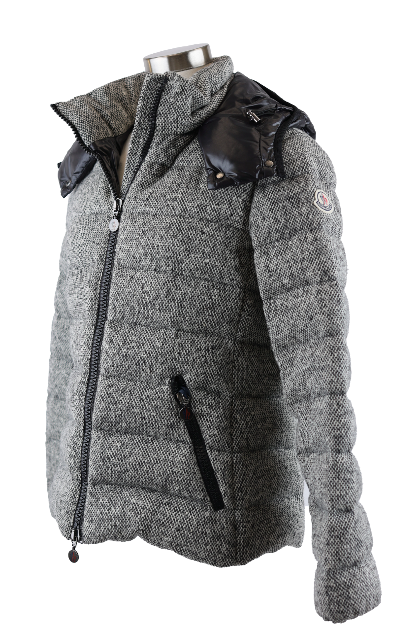 Astere Wool Quilted Down Puffer Jacket