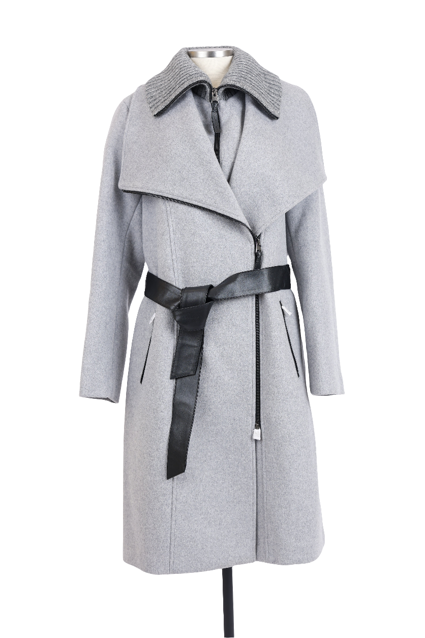Cashmere Blend Dress Coat