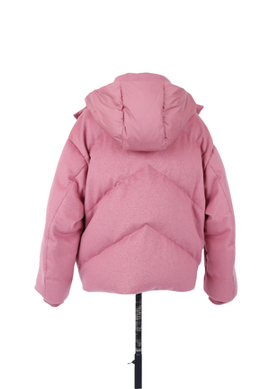Cashmere Storm System Down Puffer Jacket