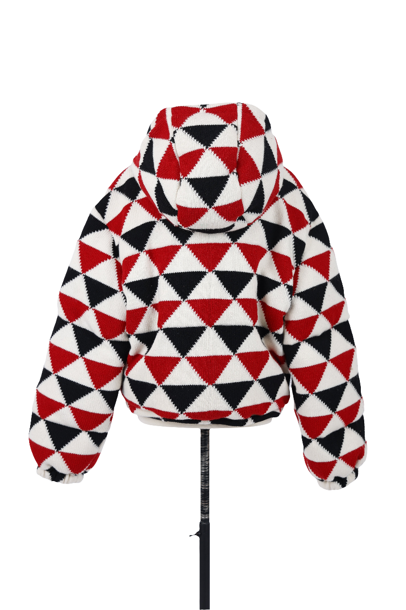 Cashmere Blend Down Jacket