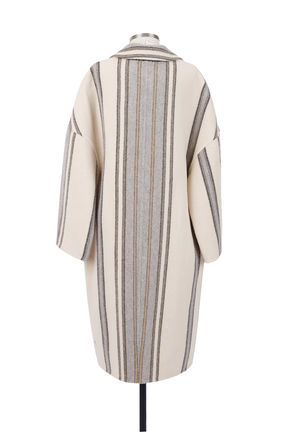 Cashmere Blend Dress Coat