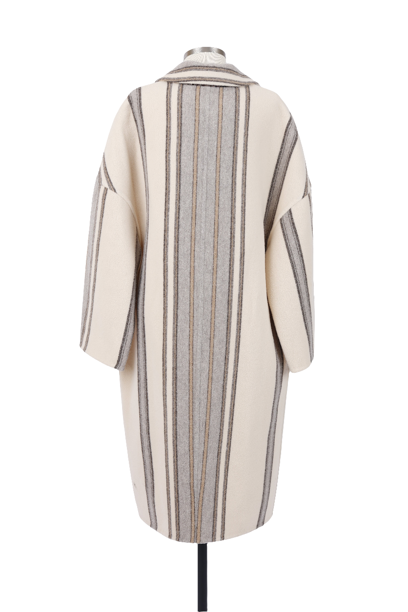 Cashmere Blend Dress Coat