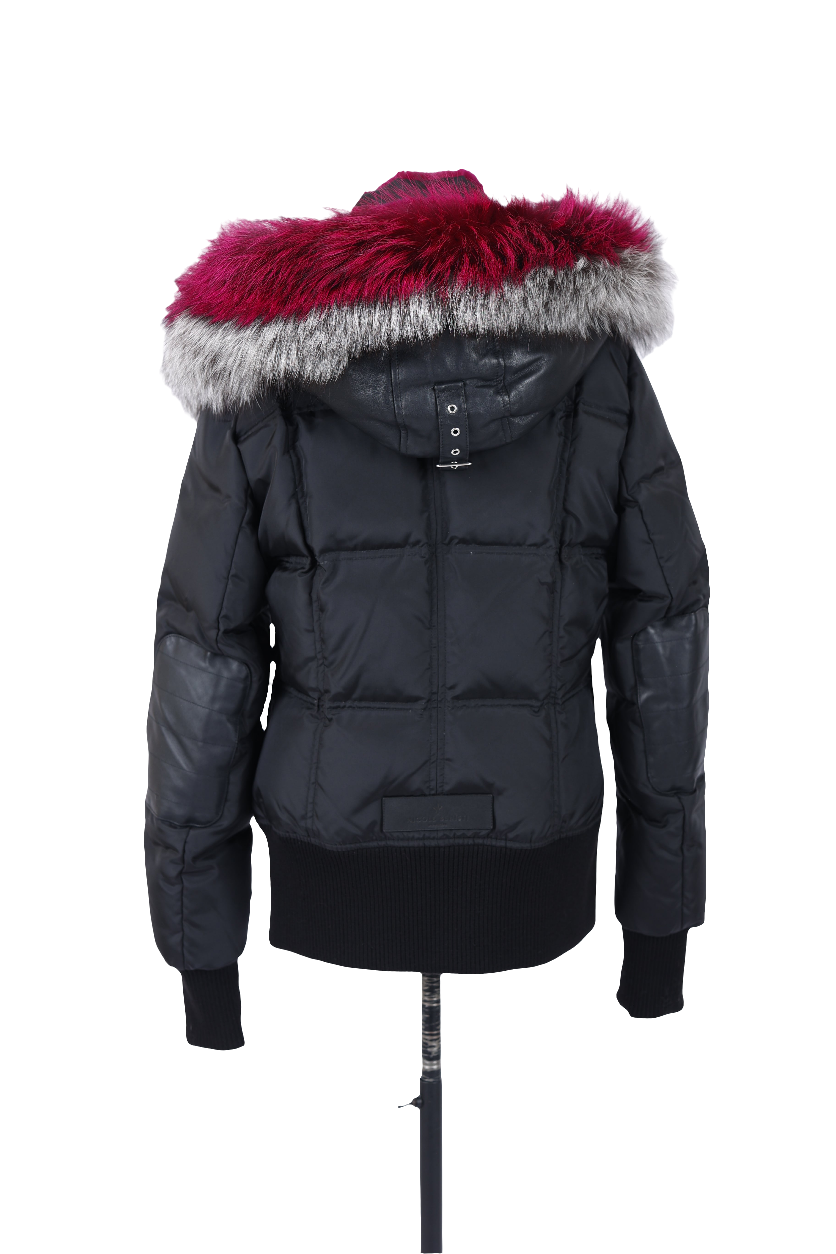 Fur Lined Down Jacket W/ Fur Hood