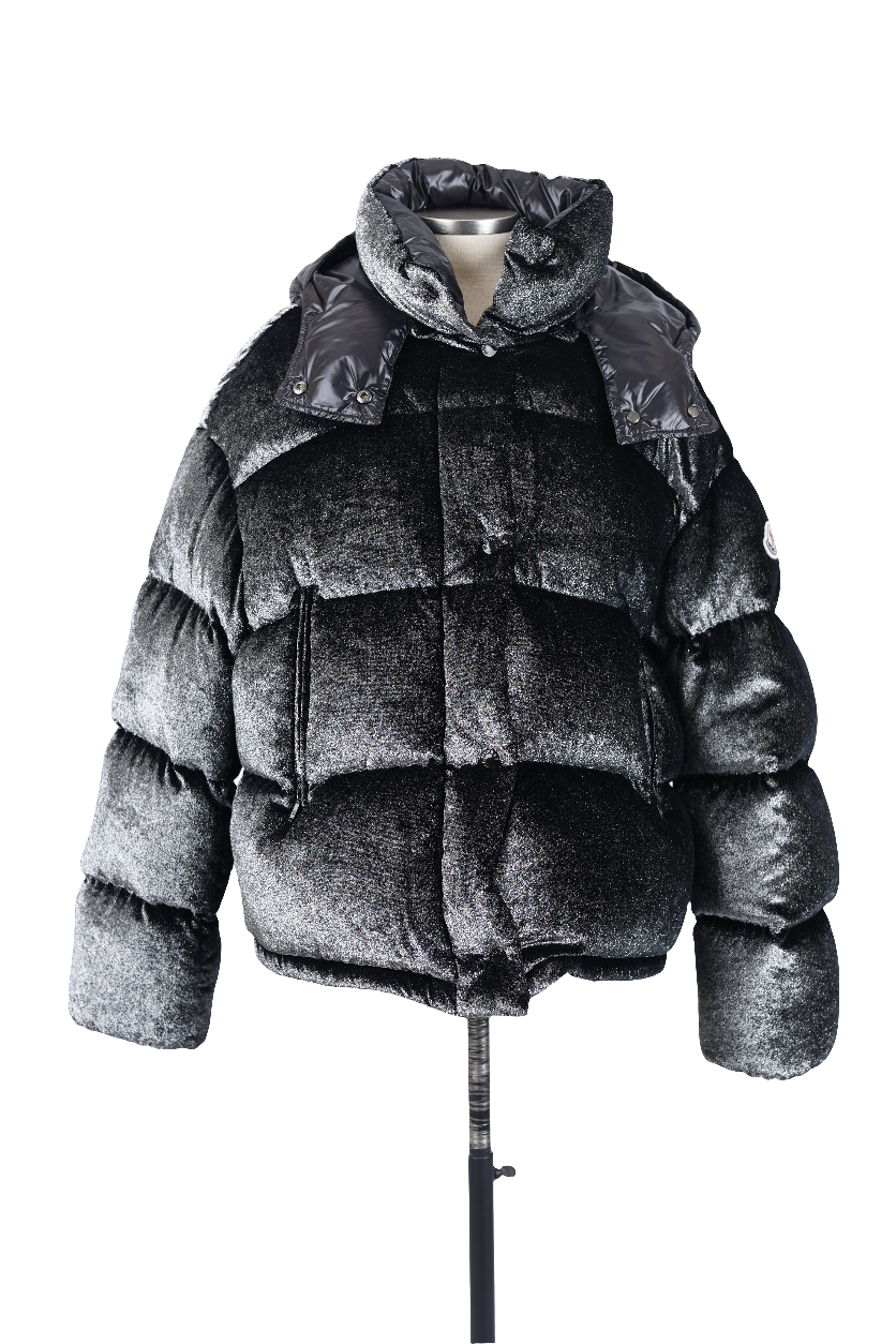 Caille Metallic Down Puffer