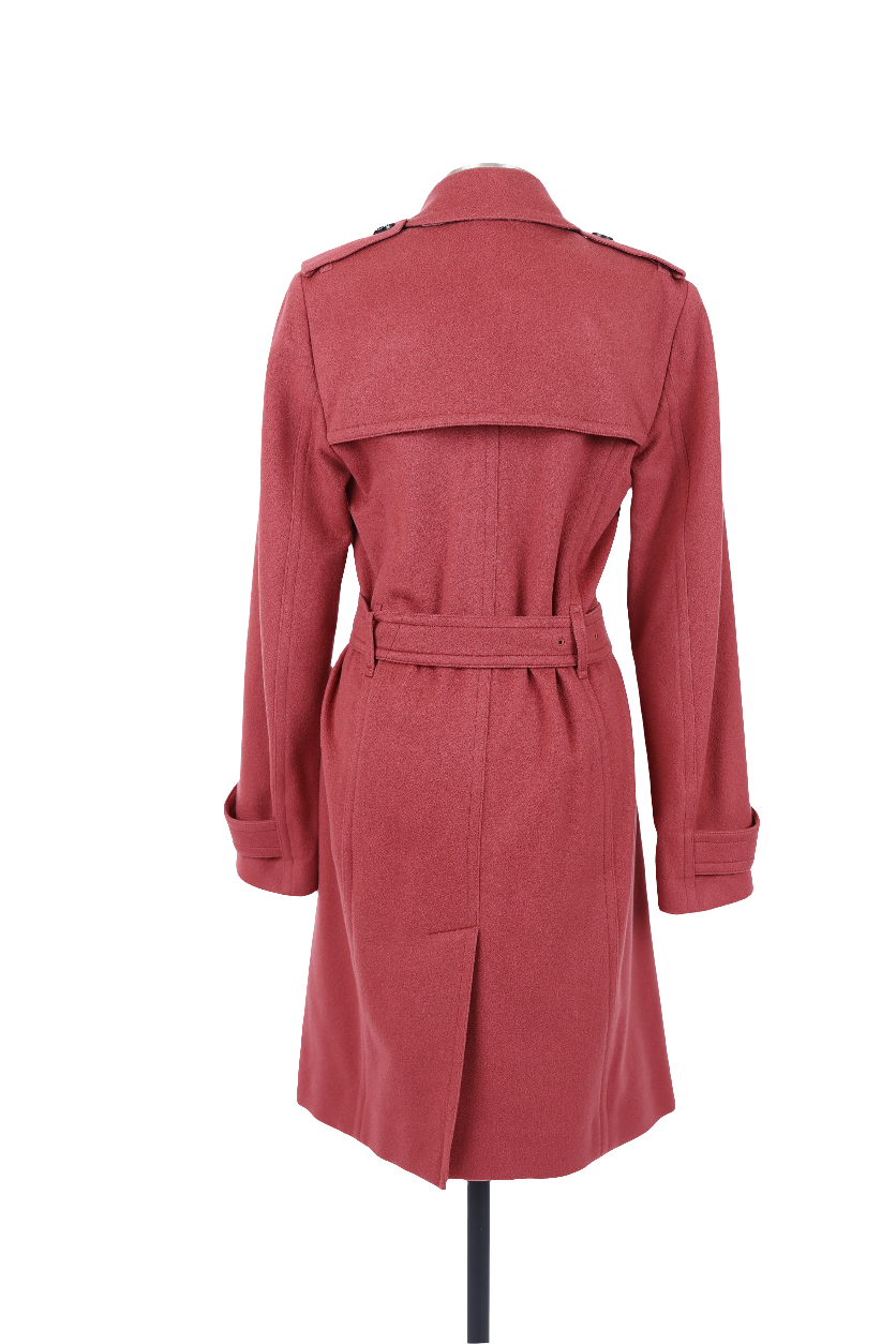 Cashmere Long Trench Coat