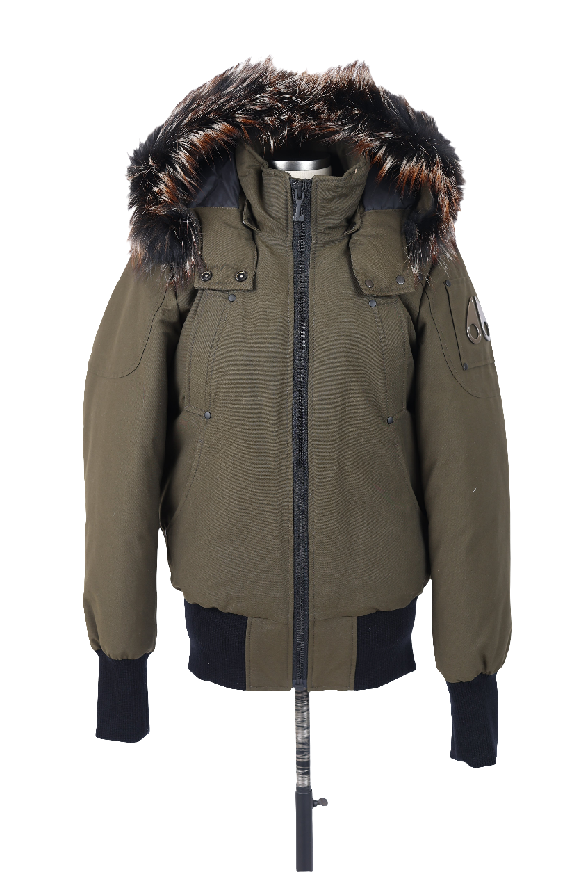 Down Puffer Jacket W/ Fur Hood