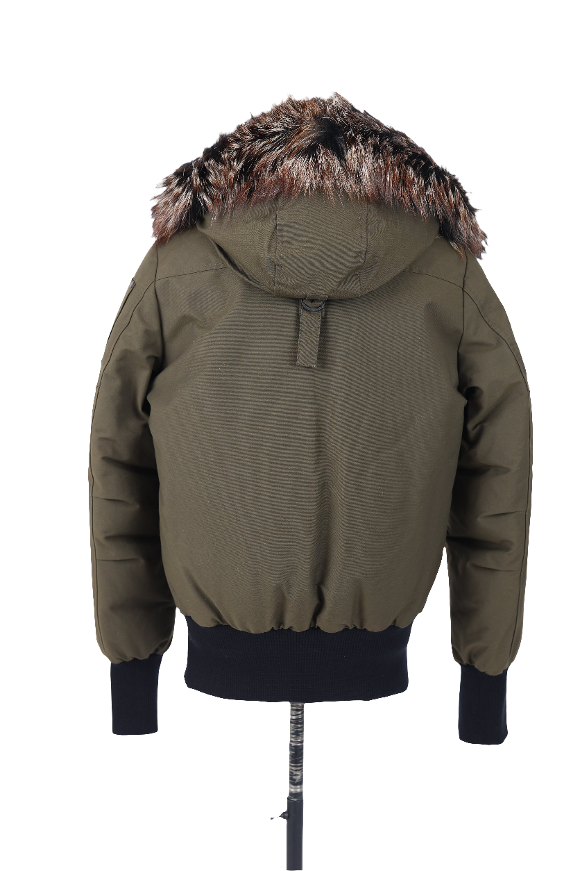Down Puffer Jacket W/ Fur Hood