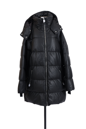 Karsyn Down Leather Parka