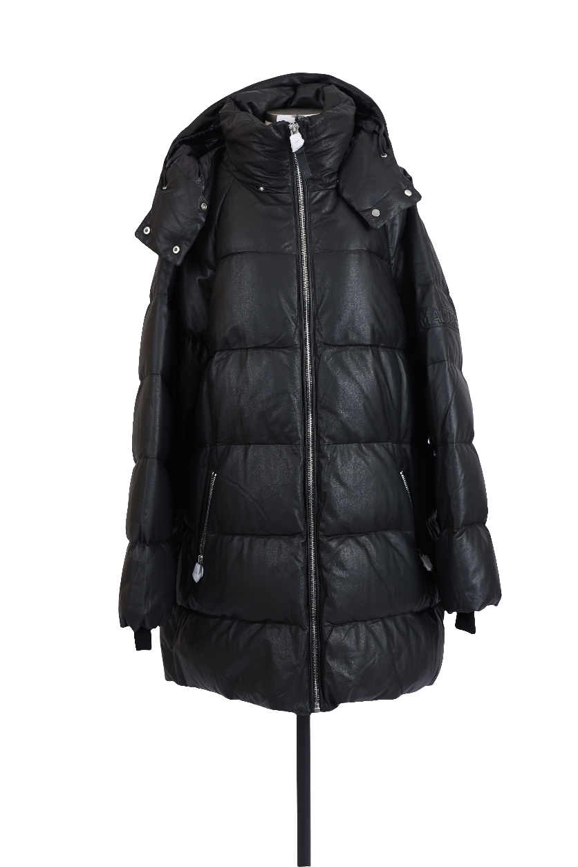 Karsyn Down Leather Parka