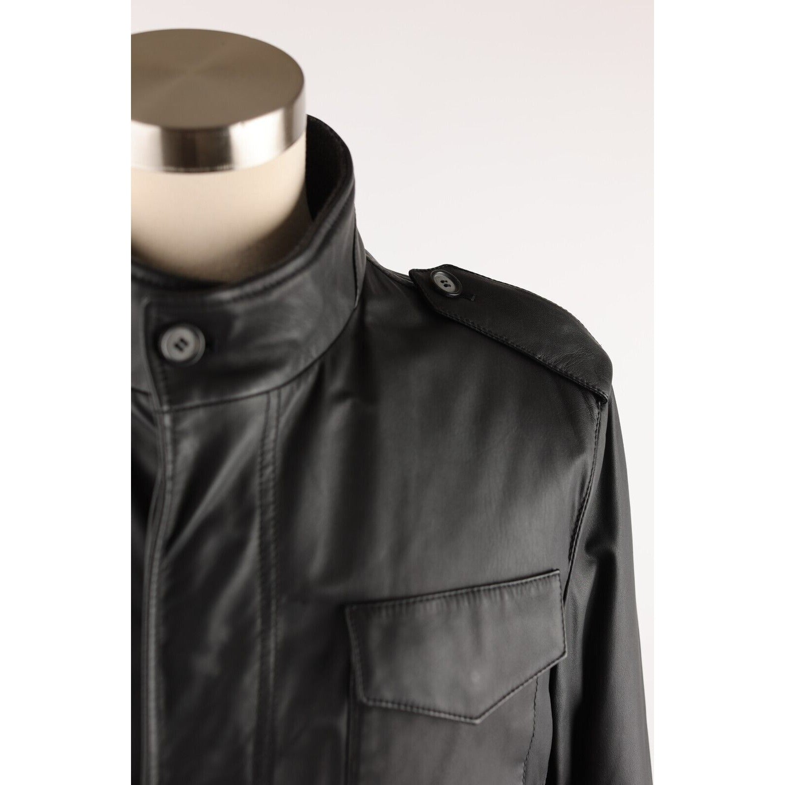 Deer Leather Jacket W/ Cashmere Lining