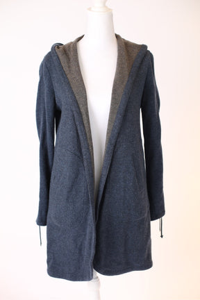 Cashmere Dress Coat Hoodie