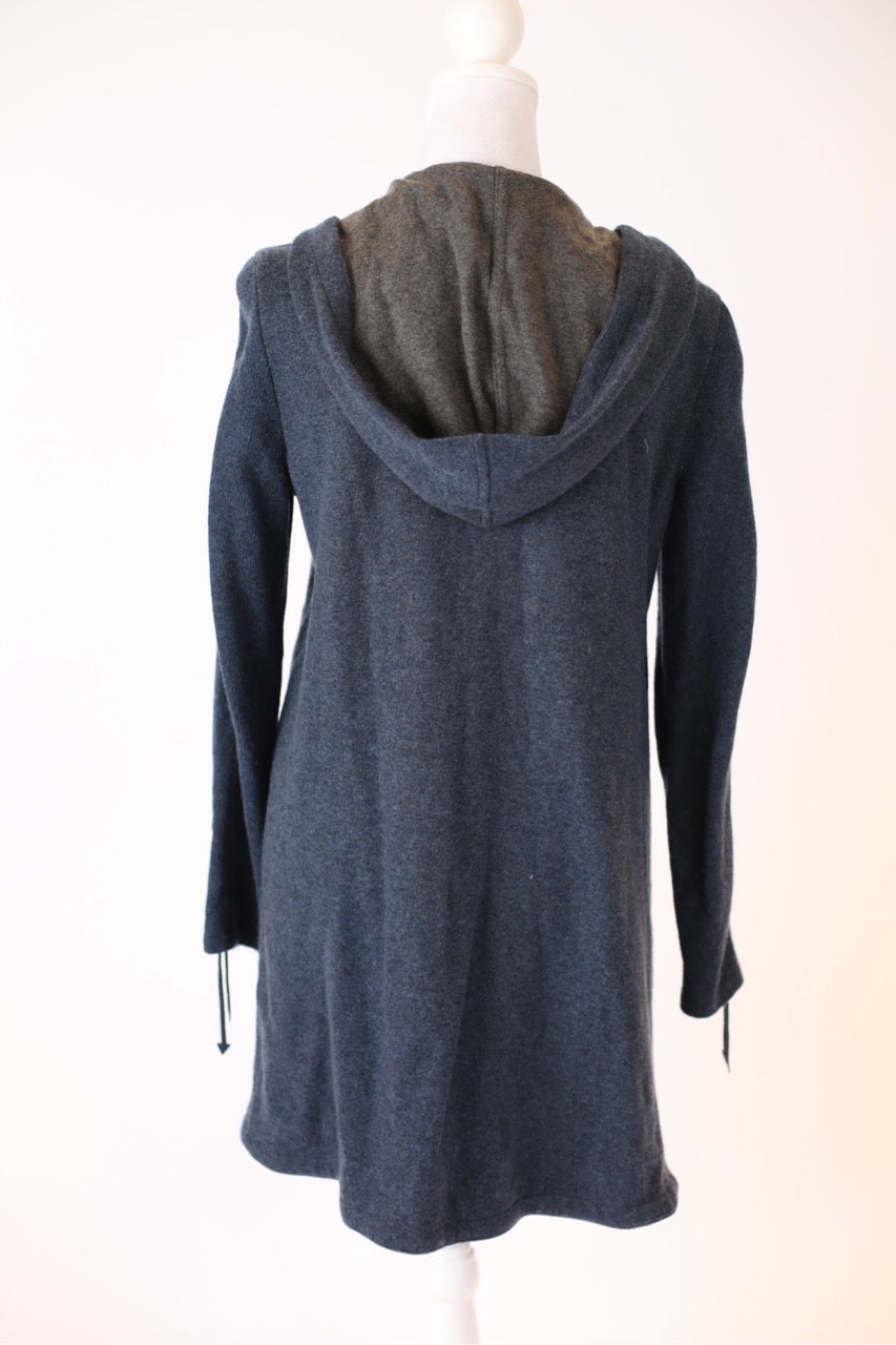 Cashmere Dress Coat Hoodie